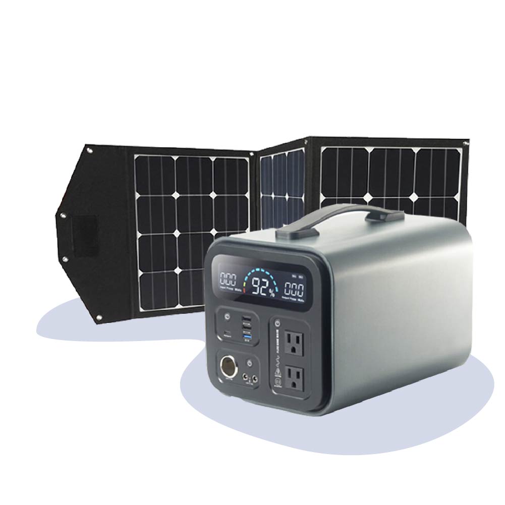 Pack Generador Eléctrico Antü 1000 + Panel Solar Plegable 120 W